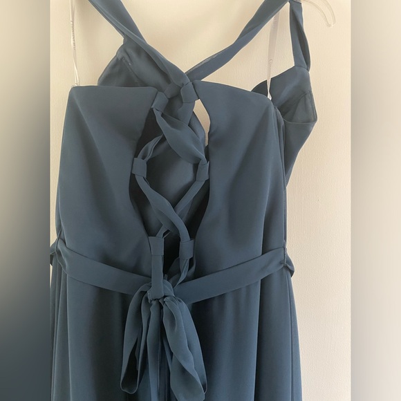 Christina Wu Style #22953 Navy Size 12 - Picture 3 of 6